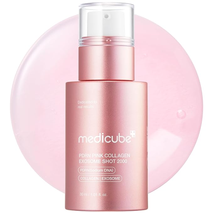 Medicube PDRN Collagen Exosome Shot Serum for anti-aging skincare”