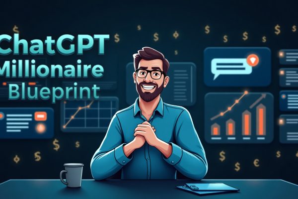 ChatGPT Millionaire Blueprint – Digital entrepreneur earning 7 figures selling AI prompts online